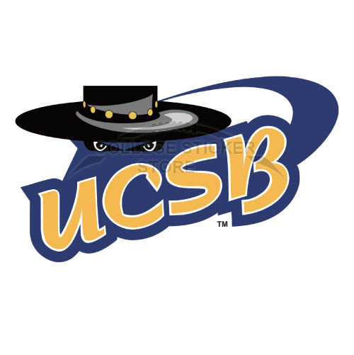 Diy UCSB Gauchos Iron-on Transfers (Wall Stickers)NO.6677